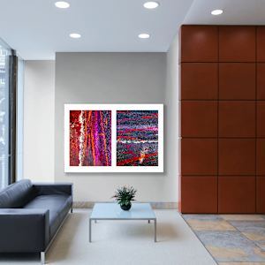 Seeing Red #12 (48x72) 2/5 by Susan Bowen 