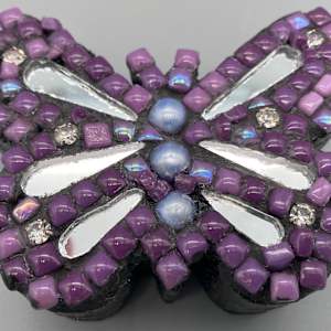 butterfly magnet-purple by Helen Marie, Image 1.
