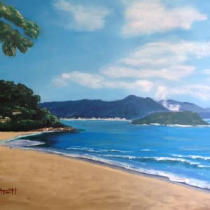 Quiet Brazilian Beach by Diane K. Hewitt