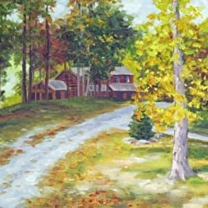 BLUE RIDGE CABIN by Diane K. Hewitt