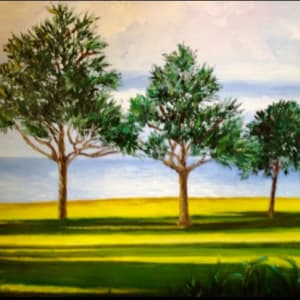 Three Trees In  Bermuda by Diane K. Hewitt