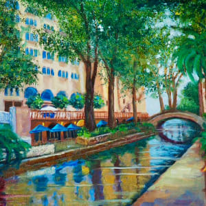 San Antonio Riverwalk by Diane K. Hewitt