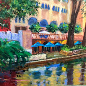 San Antonio Riverwalk by Diane K. Hewitt 