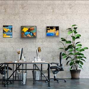 Post-Consumerism by Diane K. Hewitt  Image: 'Post-Consumerism’ By Georgia Contemporary Artist Diane K. Hewitt  RV 1