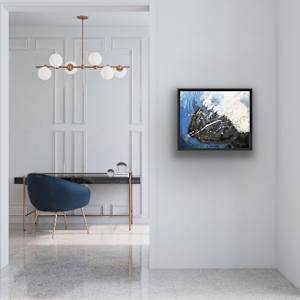 Beyond by Diane K. Hewitt  Image: ‘Beyond’ 20 x 16 x 1.5” Mixed Media Painting by Diane K Hewitt RV 4