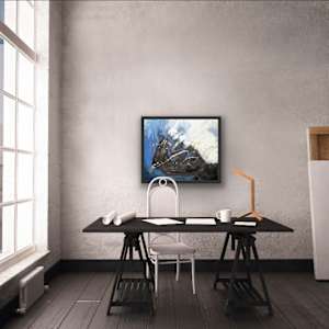 Beyond by Diane K. Hewitt  Image: ‘Beyond’ 20 x 16 x 1.5” Mixed Media Painting by Diane K Hewitt RV 3