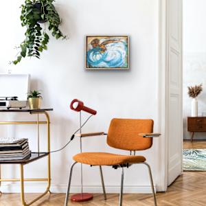 The Swimmer by Diane K. Hewitt  Image: 'The Swimmer', By North Metro Atlanta Representational And Abstract Artist Diane K. Hewitt RV 4 