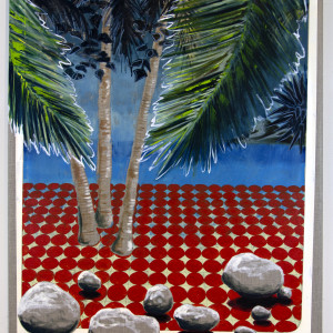 Linen Palms by Mathew Tucker