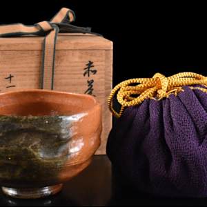 Raku Kichizaemon XI, Keinyū (慶入)樂吉左衛門十一代, 1817–1902 by Raku Kichizaemon XI, Keinyu 楽吉左衛門 慶入十一代