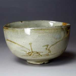 MID 17th Century Kihara Karatsu Chawan by Unknown 