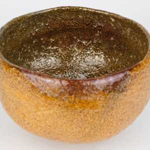 Candy Chawan by Ohi Chozaemon IX ,   大樋長左衛門 九代  1927-2012 by Ohi (Todosai) Chozaemon IX