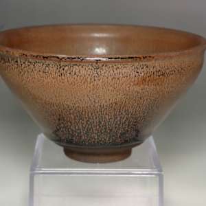 12th Century Song Dynasty "Gongyu" (供御) Jian Ware Tenmoku Bowl. by Unknown 