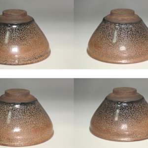 12th Century Song Dynasty "Gongyu" (供御) Jian Ware Tenmoku Bowl. by Unknown 