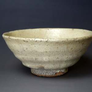 White Glaze Chawan by Matsui Seito with box signed by Shimizu Kosho 清水公照 (1911-1999) by Matsui Seito 