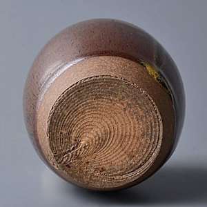 Sasada Yusho (Hitoshi) 笹田有祥 b.1952 Kyo-yaki Chaire by Sasada Yusho (Hitoshi) 笹田有祥 