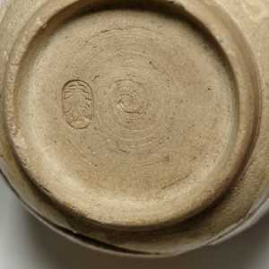 Kato Shuntai 加藤春岱 (1802–1877), Oribe Tea Cup by Kato Shuntai 加藤春岱 