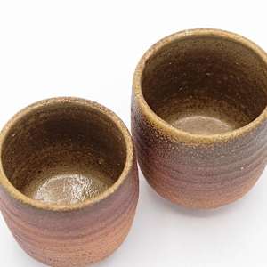 Sato Takumi 佐藤巧 (1962 – 2006) Mashiko yaki Yunomi by Sato Takumi 佐藤巧 