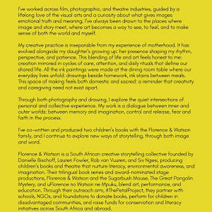 About me. by Danielle-Raye  Bischoff 