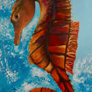 Sea Stallion by Lora Wood