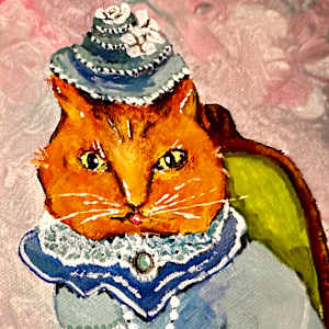 The Kitties Tea Party by Lora Wood 