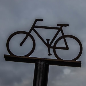 Tiny Bike by Lora Wood