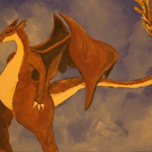 Charzard by Lora Wood