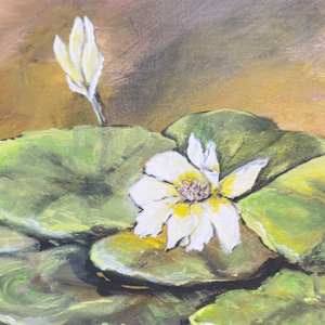 Lilies on the Prairie by Lora Wood