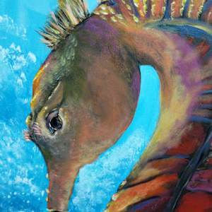 Sea Stallion by Lora Wood 