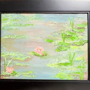 Lily Pond by Lora Wood