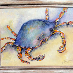 Blue Crab by Lora Wood
