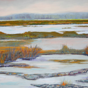 August Morning Reflection by Ginny Burdick