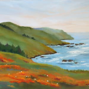 Fading Light on the Headlands by Ginny Burdick