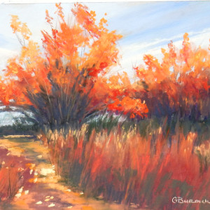 Falling Leaves by Ginny Burdick