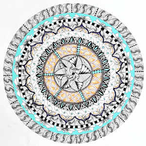Mandala 1 by Ginny Burdick