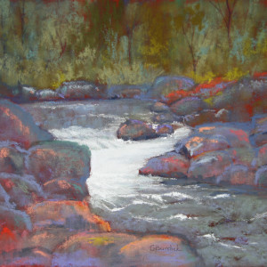 Running Fast at Hite's Cove by Ginny Burdick