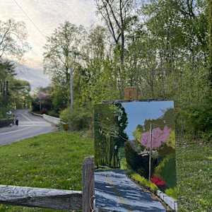 Flowering Trees on River Drive by Jennifer Gorman-Strawbridge, Image 2.