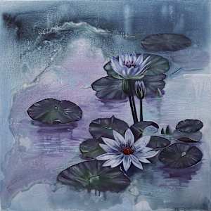 Twilight Lilies by Elena Derksen