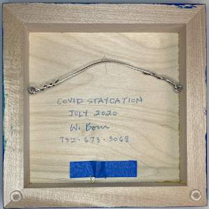 Swim Staycation by Wendy Born  Image: Swim Staycation, 8x8" back view