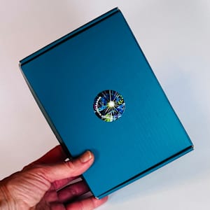 Sun Tangled, Miniature Landscape by Wendy Born  Image: Aqua gift box