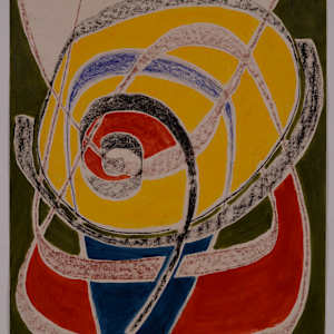 Red and Yellow Swirl by Aditya Prakash 