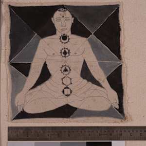 Mandala and Chakras by Aditya Prakash (1924-2008) 