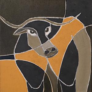 Bull in Arches by Aditya Prakash