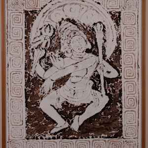 Dancing Diety by Aditya Prakash (1924-2008) 