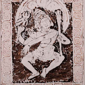 Dancing Diety by Aditya Prakash (1924-2008)