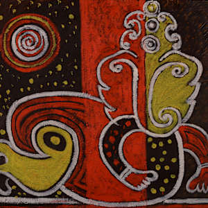 Baby Ganesha by Aditya Prakash (1924-2008)