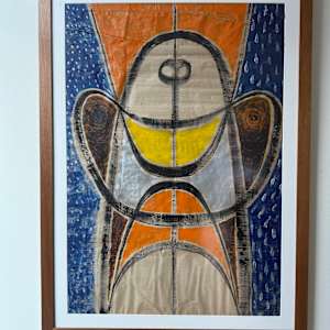 Tantra Shiva by Aditya Prakash (1924-2008) 