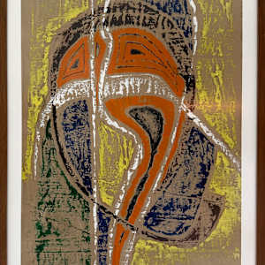 Last Works cubist by Aditya Prakash (1924-2008) 