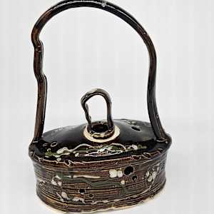 Life Vessels: Clay Bag Series - Like Father Like Son by JOHN GOOD, Image 2.