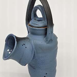 Life Vessels: Unusable Teapot Series - Solemn by JOHN GOOD 