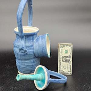 Life Vessels: Unusable Teapot Series - Thin Lips by JOHN GOOD 